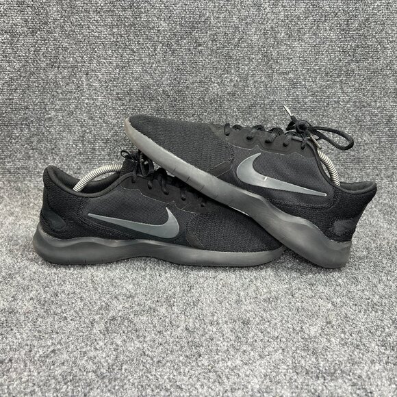 Nike Flex Experience Run 9 Running Shoes Men's Size 10 Black Dark Smoke Athletic - Picture 7 of 11